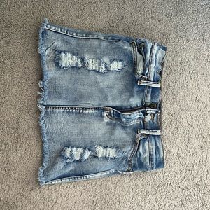 SO NIKKI tween jean skirt